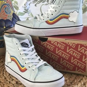 Kids Rainbow Sidestripe SK8-HI ZIP